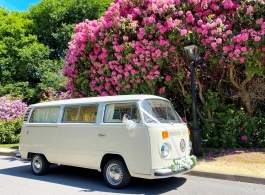 1979 Campervan for weddings in Farnham